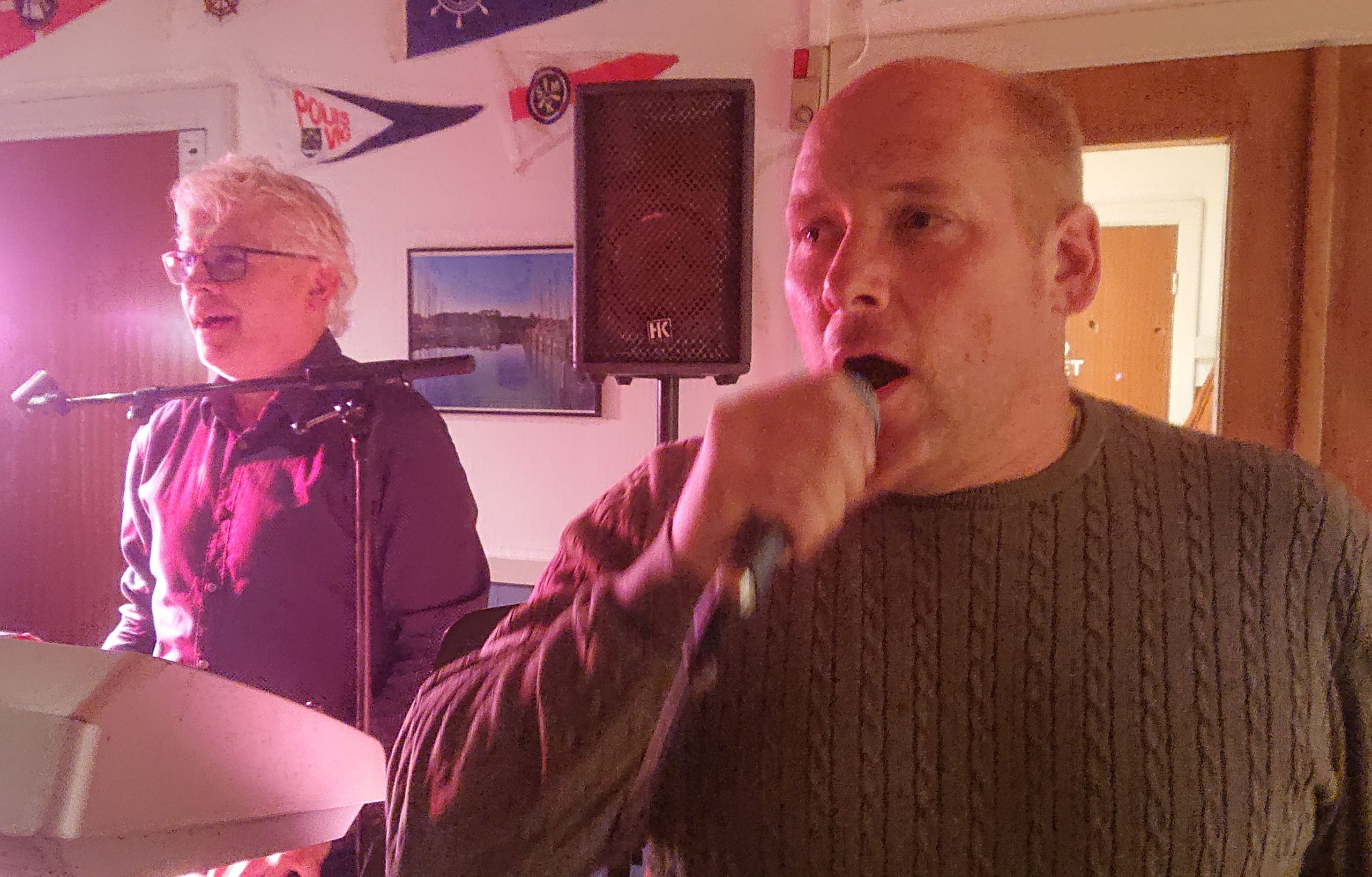 Claus havde skjulte evner som sanger